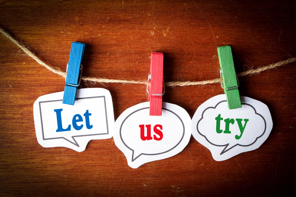 Let us try